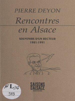 cover image of Rencontres en Alsace